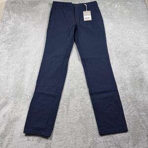 Everlane Performance Chino Pants Mens 30x32 Navy Blue Slim Fit Uniform‎ NWT